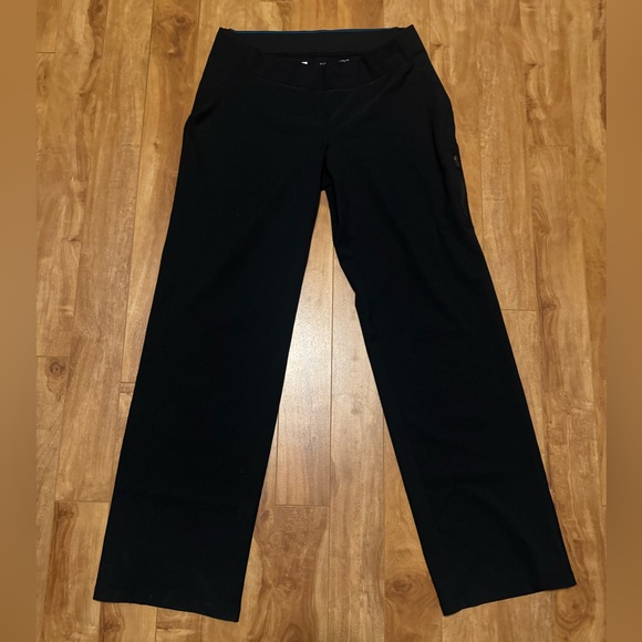 New Columbia Hiking Casual Pull On Pants Black Size Large Scrubs - Picture 4 of 4